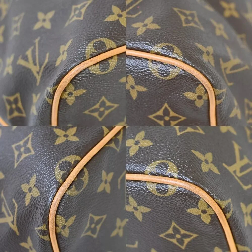 LOUIS VUITTON Palermo PM 2Way Shoulder Hand Bag Monogram Brown